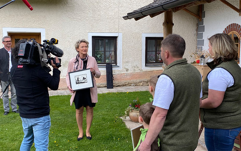Der ORF gratuliert zum Bio Award Oberösterreich 2021 (Foto © Biohof Kochlöffl)