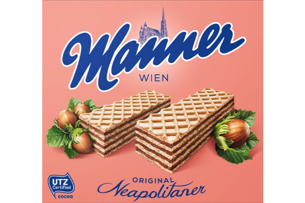 Die kleine süße Köstlichkeit für zwischendurch: die Manner Schnitte 