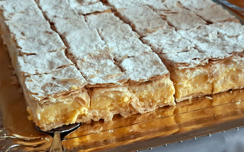 Bleder Cremeschnitte