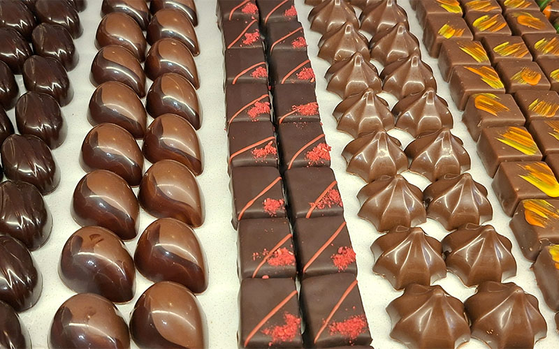 Noch eine Runde Pralinen