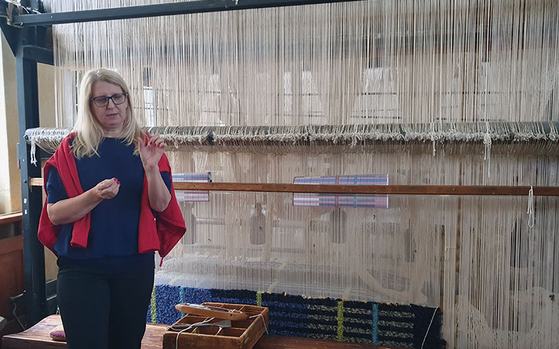 Es wird hier geknotet