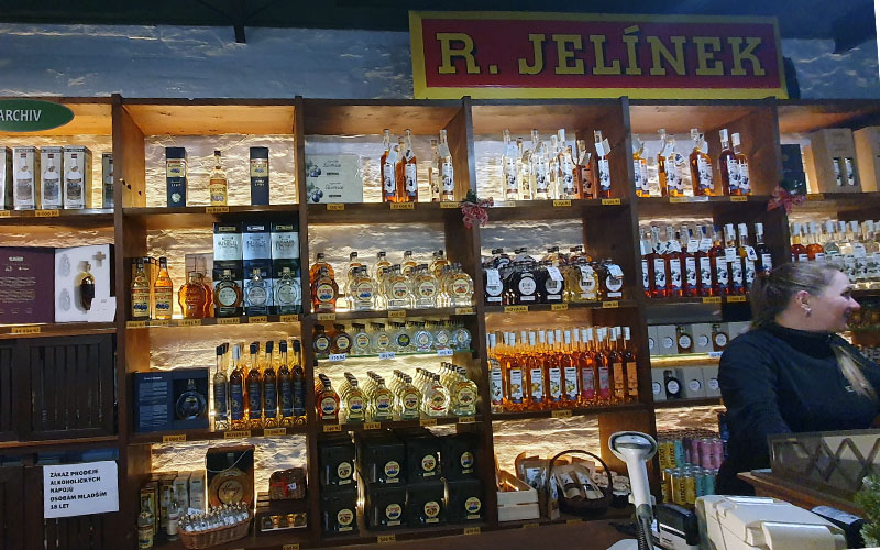 Ein Teil der reichen Auswahl im Shop