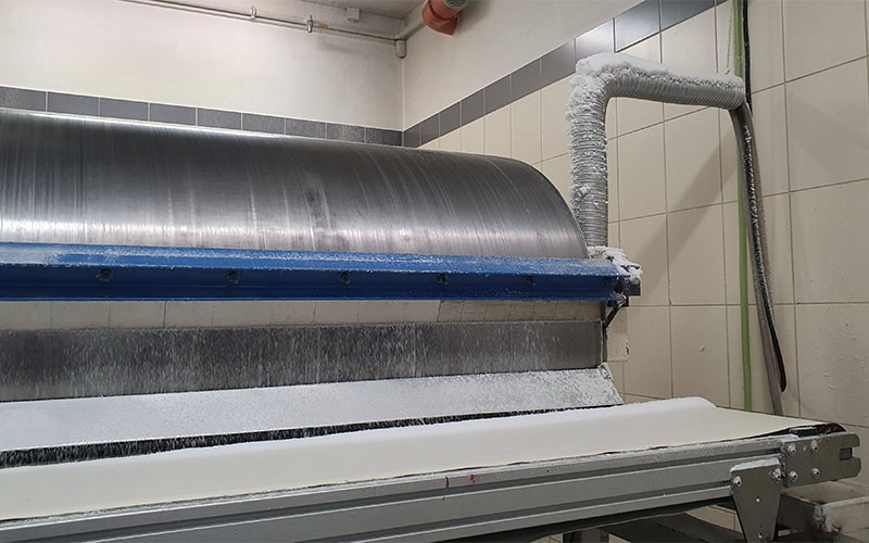 Hier wird zerkleinert