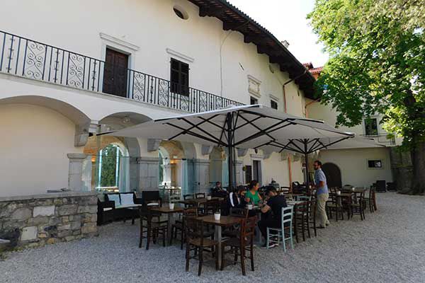 Gut essen im Bistro Grad Štanjel