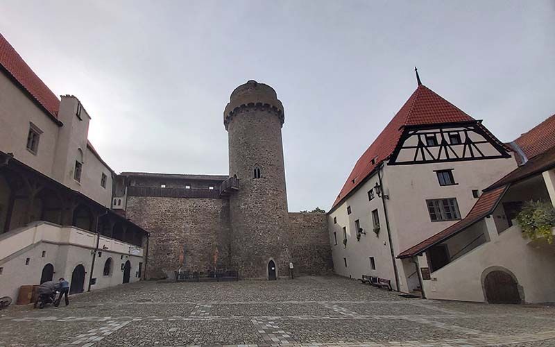 Die Burg in Strakonice