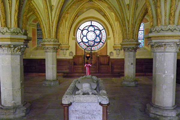 Im Kapitelsaal von Stift Heiligenkreuz