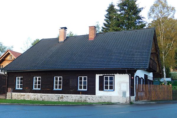 Die alpenländischen Häuser in Volary