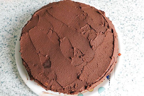 Durch die Creme wird diese Torte einfach fantastisch