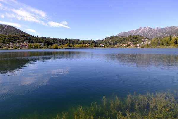 Wunderschöner Blick auf den See