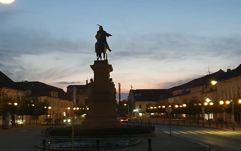 Denkmal des böhmischen Königs Georg von Poděbrady